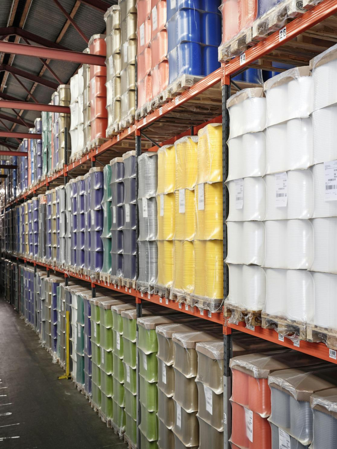 ALPLAIndustrial has a huge variety of different coloured buckets